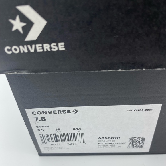 Converse Chuck Taylor All Star Off-White Chuck 70 All Star Lift - Picture 8 of 8